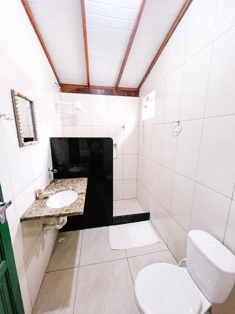 Pousada Boa Sorte Cumuruxatiba Esterno foto